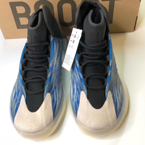 Yeezy Boost Quantum Frozen Blue Mens Sz10 Sneakers - Picture 3 of 11